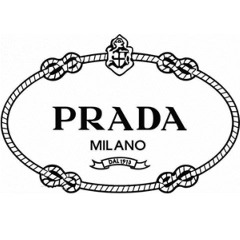 Gradient White Prada Double Saffiano Leather Mini-bag