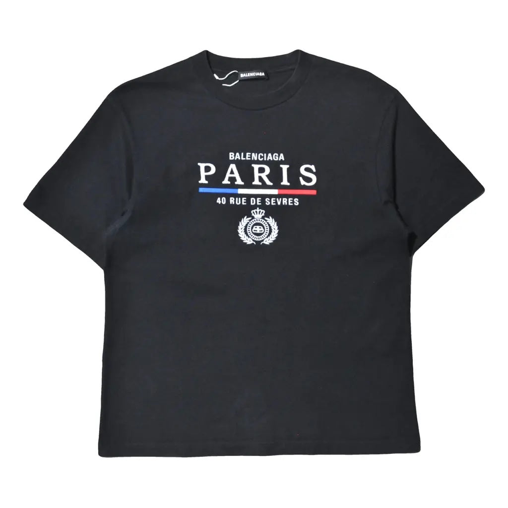 BALENCIAGA PARIS FLAG T-SHIRT – Caroline's Fashion Luxuries