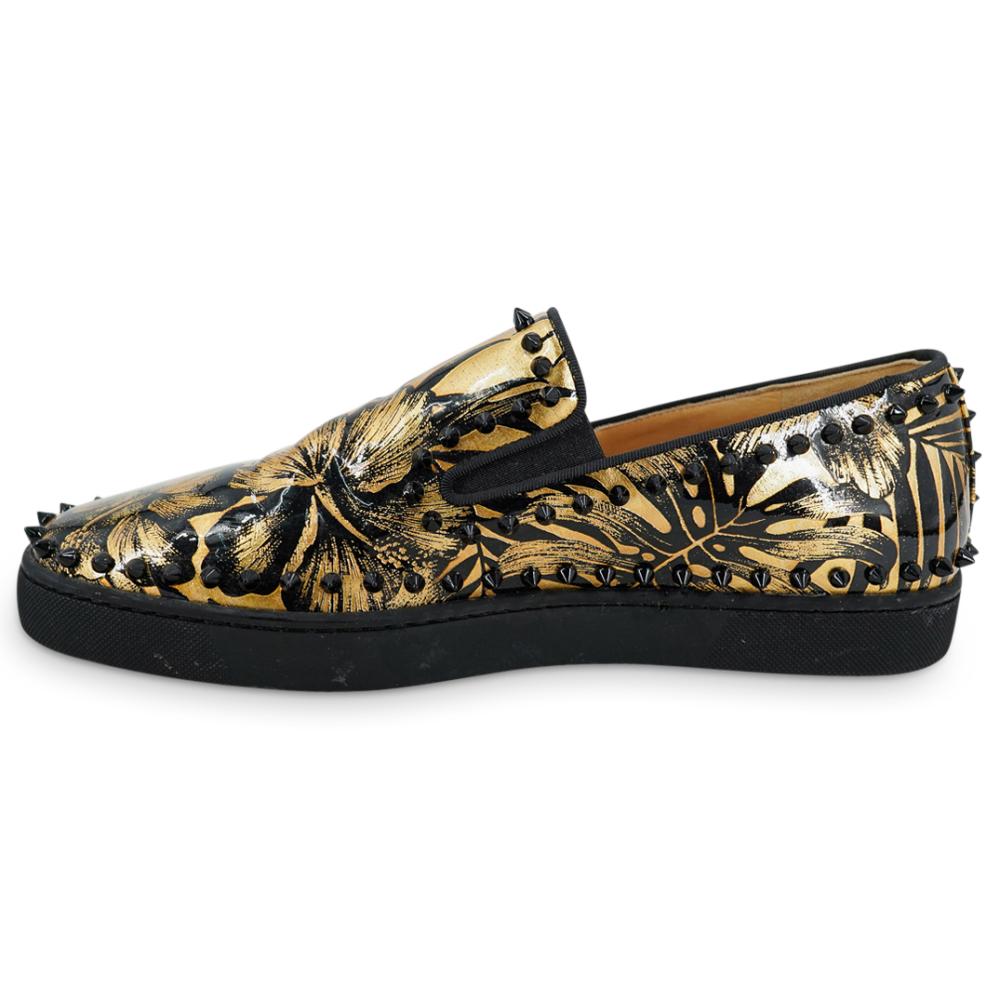 Dress Shoes Gold Red Bottoms Mens Successos Black/Gold Men's Red Bottom Dress Shoes Sizes 7- Dress Shoes Gold Red Bottoms Mens Successos Black/Gold Men's Red Bottom Dress Shoes Sizes 7-