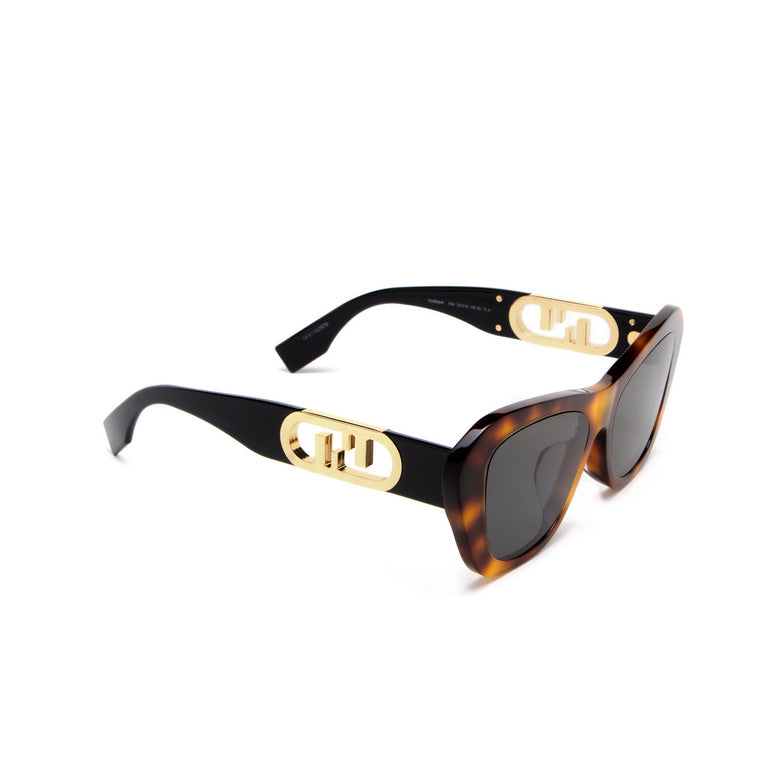 FENDI O'LOCK FE40064F HAVANA BLONDE SUNGLASSES – Caroline's