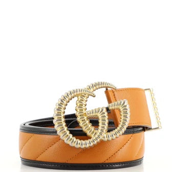 GUCCI GG MARMONT TORCHON QUILTED DIAGONAL QUILTED LEATHER  display picture 1