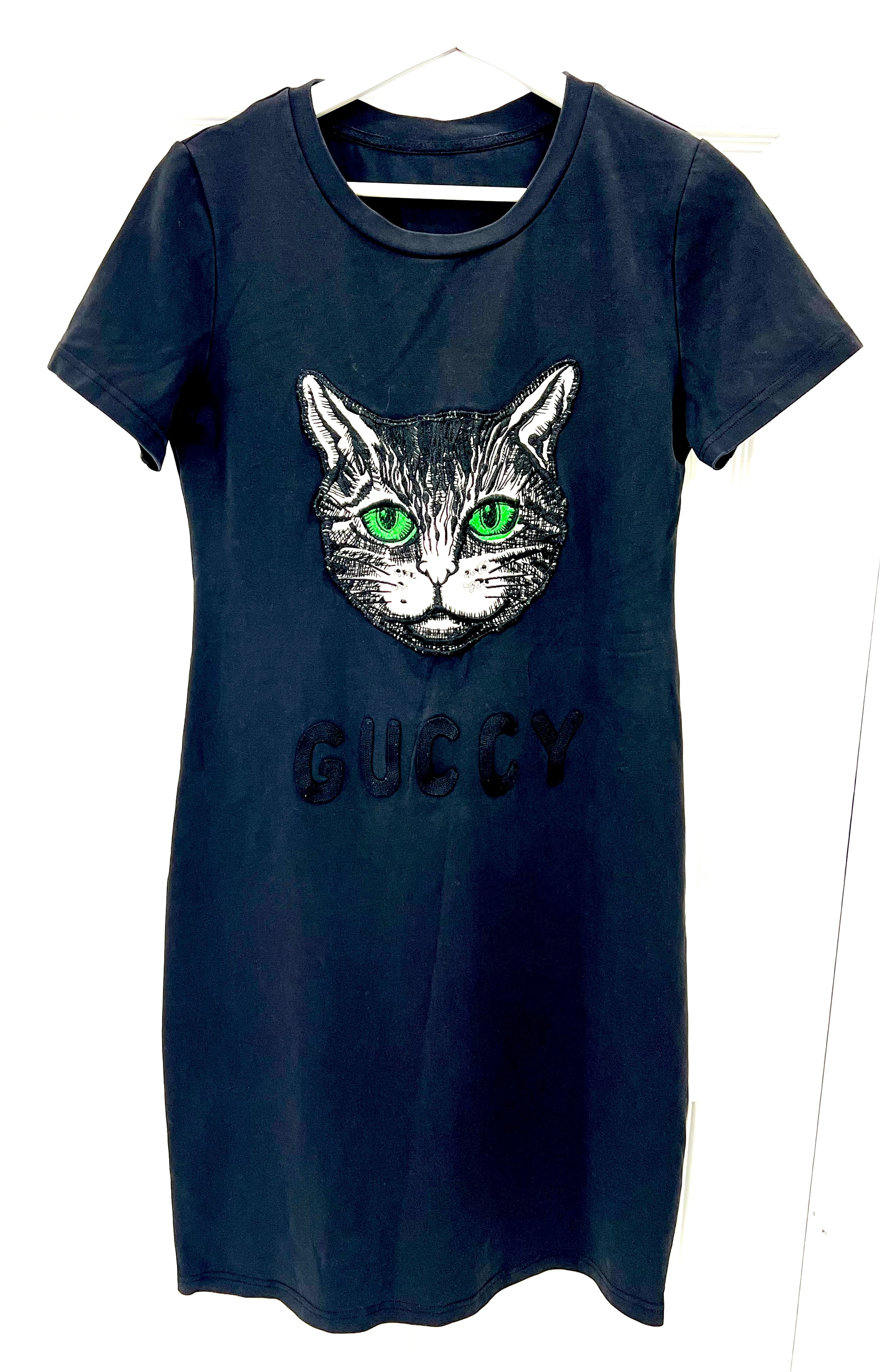 sachin and babi light blue dress authentic Gucci 2021 Lightweight GG Canvas Dress Green main image 0
