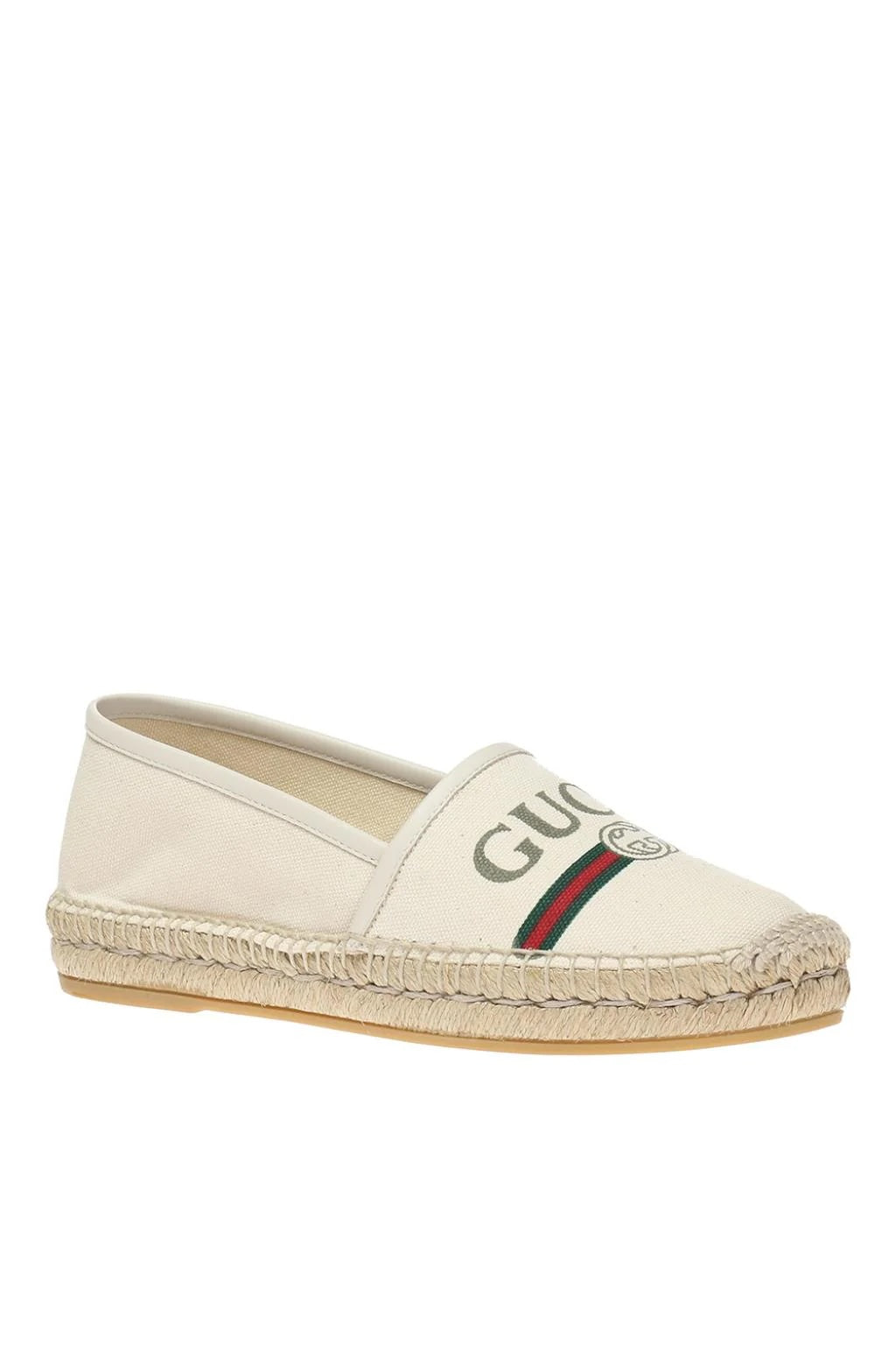 GUCCI LOGO PRINTED CANVAS ESPADRILLES – Caroline display picture 2