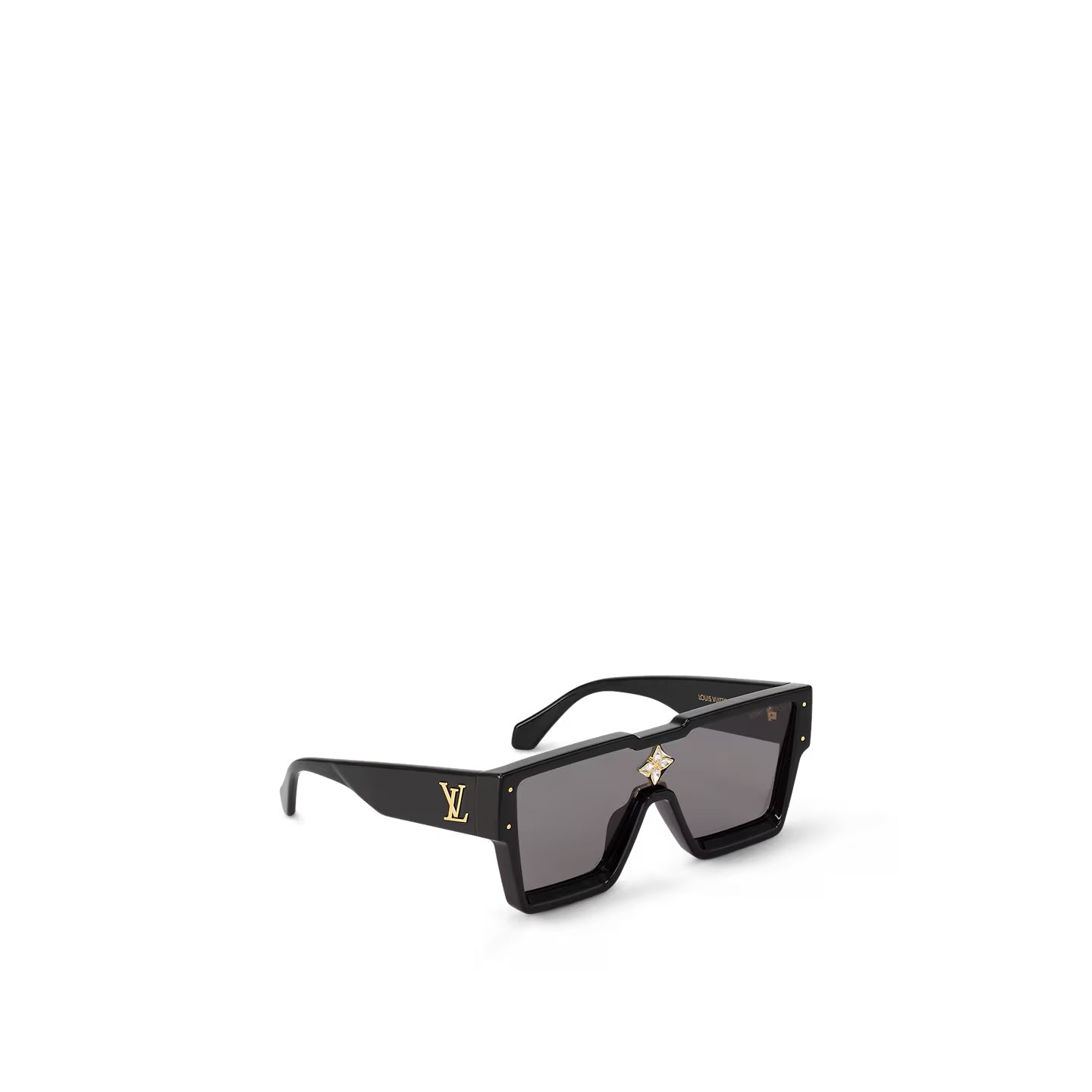 LV glasses SHWAG Louis Vuitton Black Monogram LV Waimea Shield Sunglasses  main image 2
