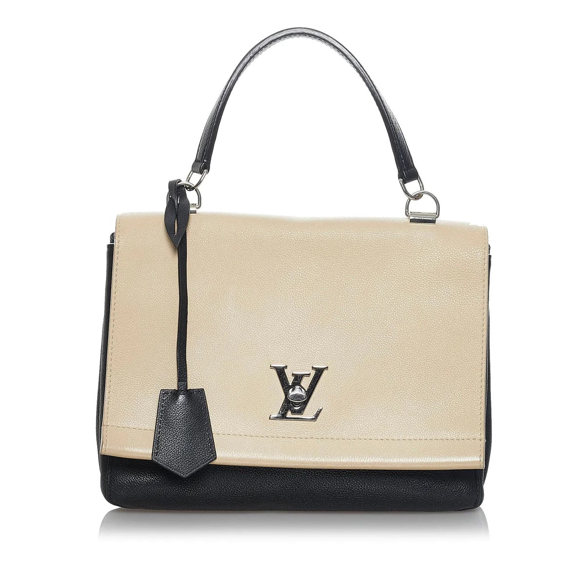 Louis Vuitton-Louis Vuitton Lockme The LV Leather Lockme Backpack is a  stylish and functional