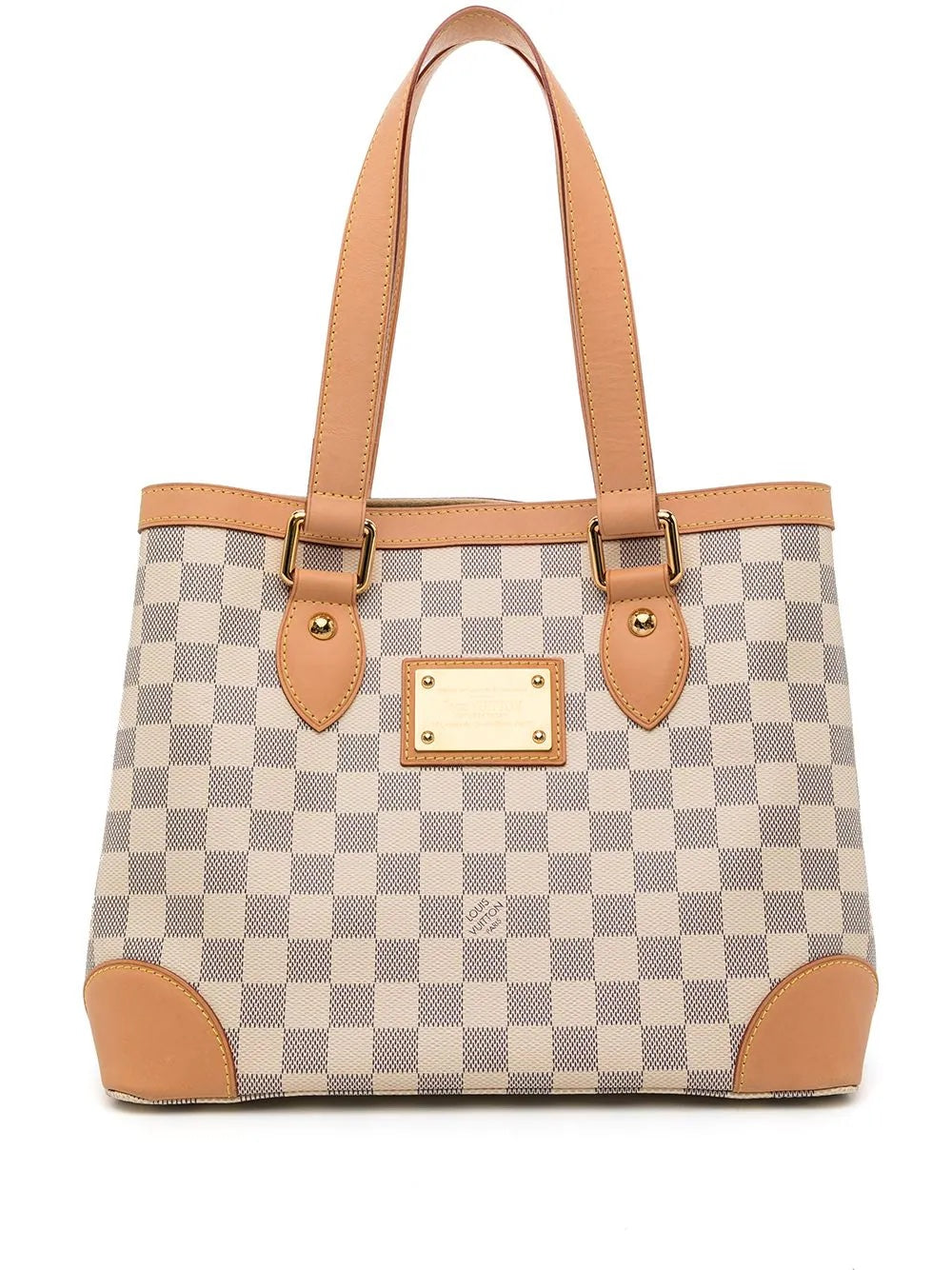 Authentic Louis Vuitton Damier Ebene Hampstead PM Handbag