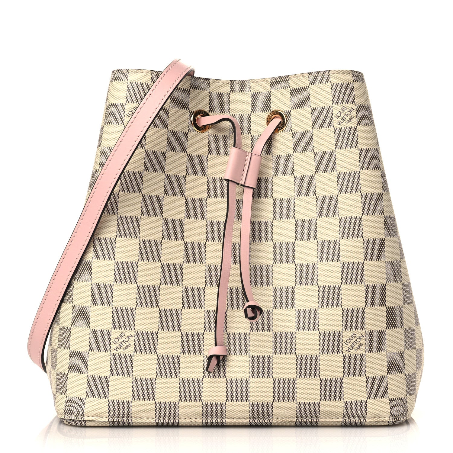 Louis Vuitton Neo Neverfull Damier Azur (Without Pouch) MM Rose
