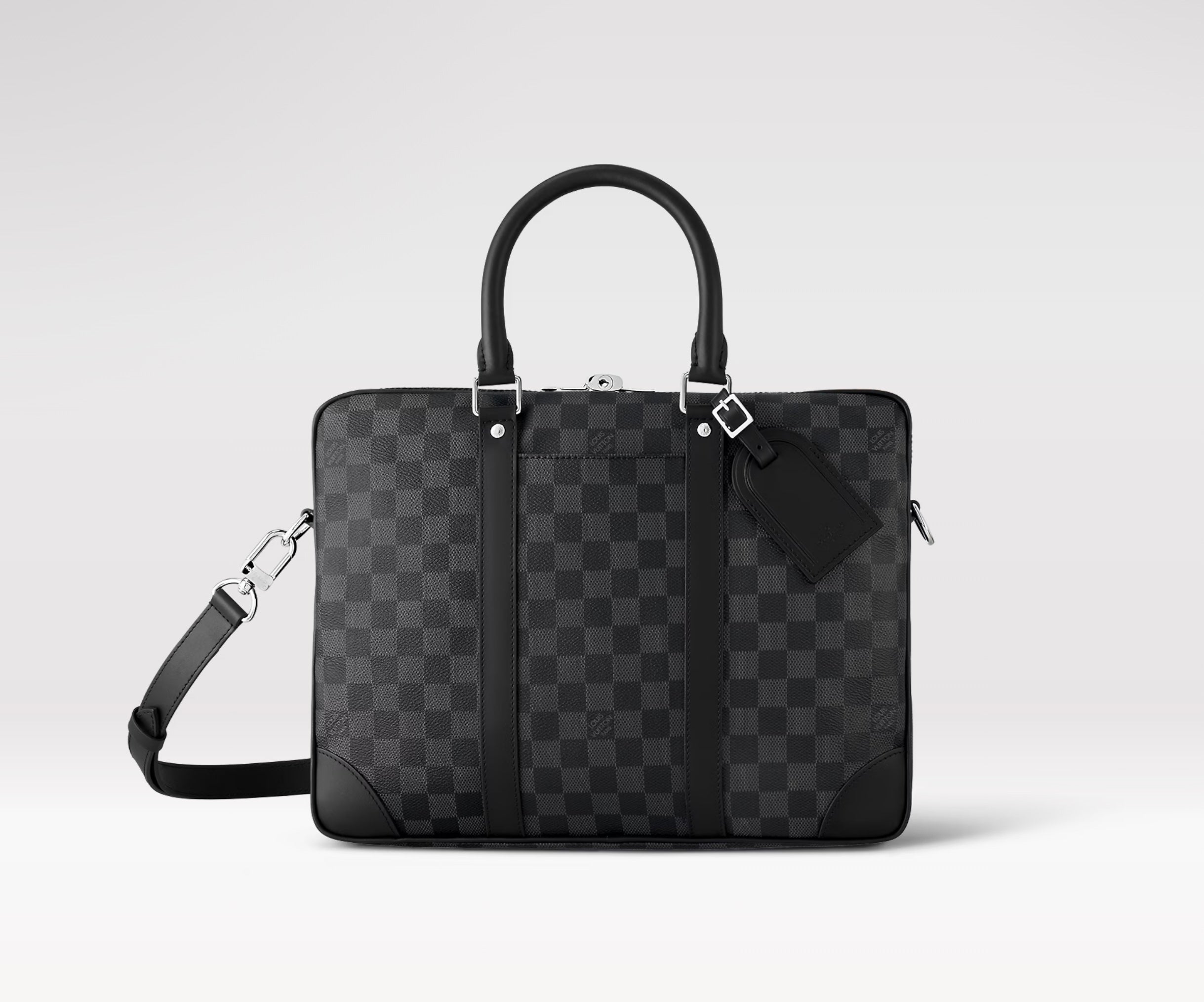Louis Vuitton Sling Bag Avenue Damier Graphite Giant White in Coated Canvas  with Palladium-tone - US