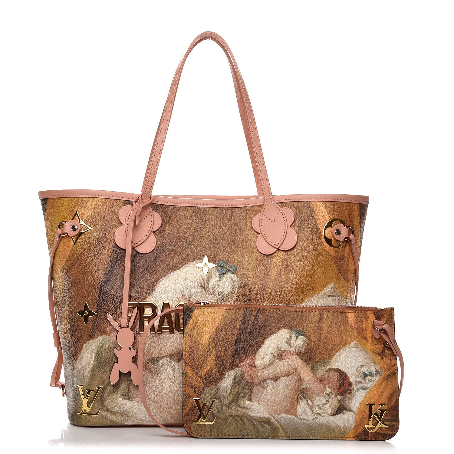 LOUIS VUITTON MASTERS COLLECTION FRAGONARD NEVERFULL TOTE