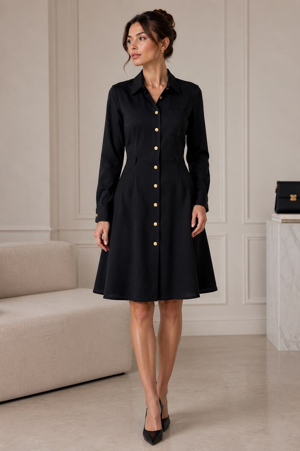 louis vuitton shirt dress UNIFORM DRESSS length silhouette with a Size:UK6/EUR39/US8 Morilee Party Prom Dress cf-color-picture-color