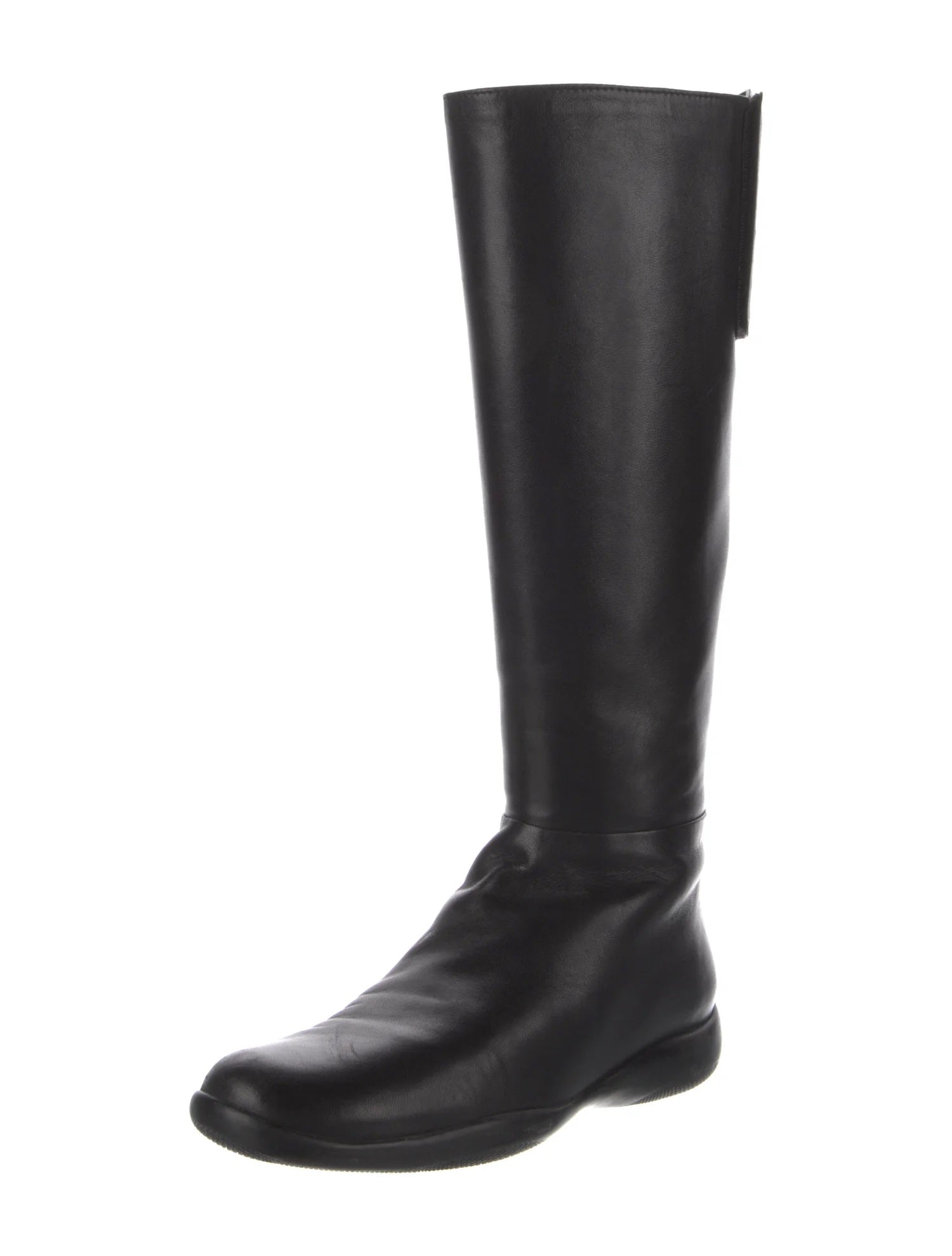 PRADA LINEA ROSSA NAPPA LEATHER TALL BOOTS – Caroline’s Fashion
