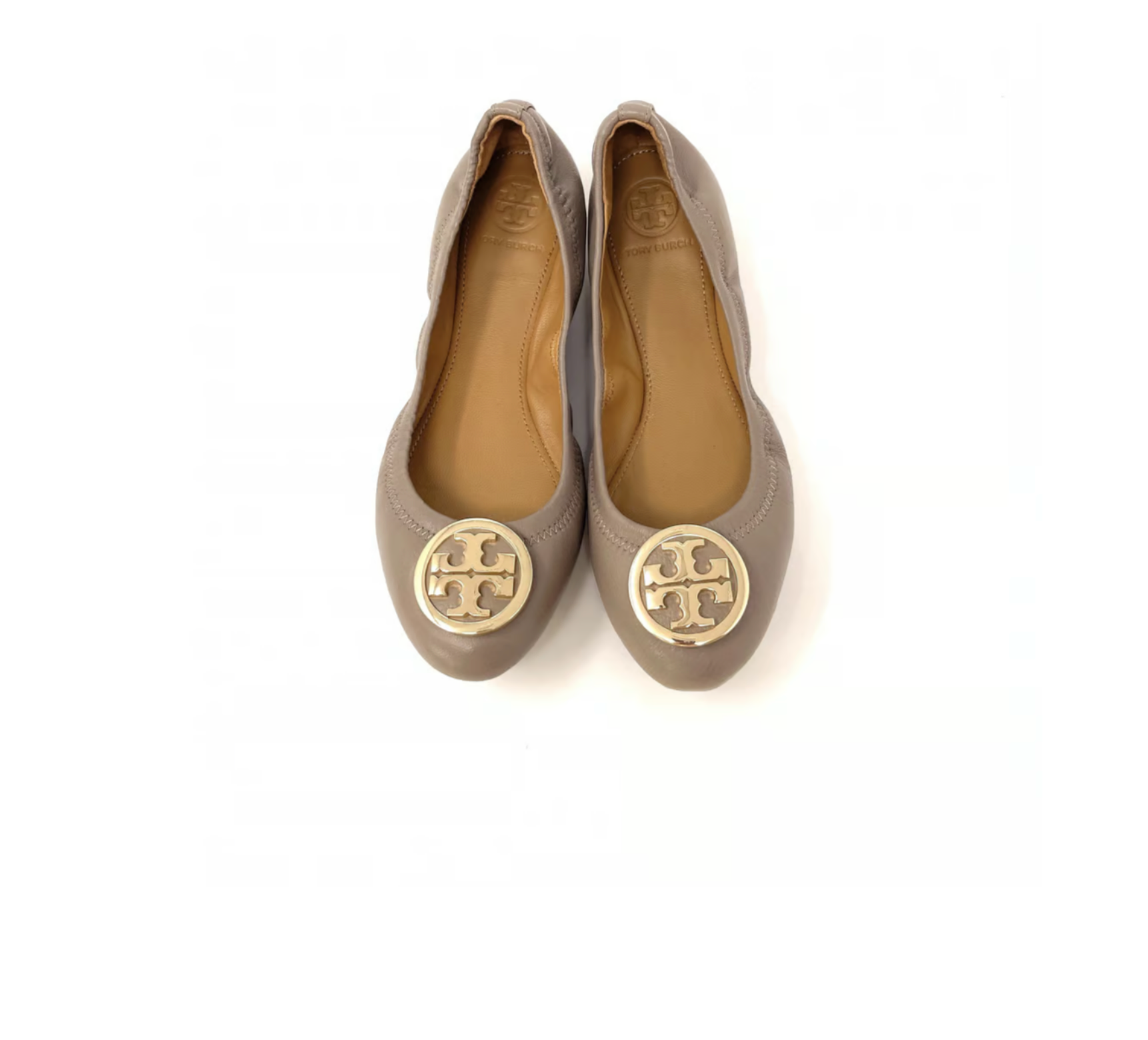 TORY BURCH BENTON NAPPA LEATHER BALLET FLATS Caroline s Fashion