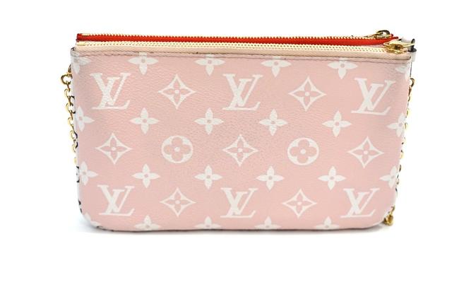 Louis Vuitton Red/Pink Monogram Giant Canvas Pochette Double Zip Bag - Red  Crossbody Bags, Handbags - LOU432913