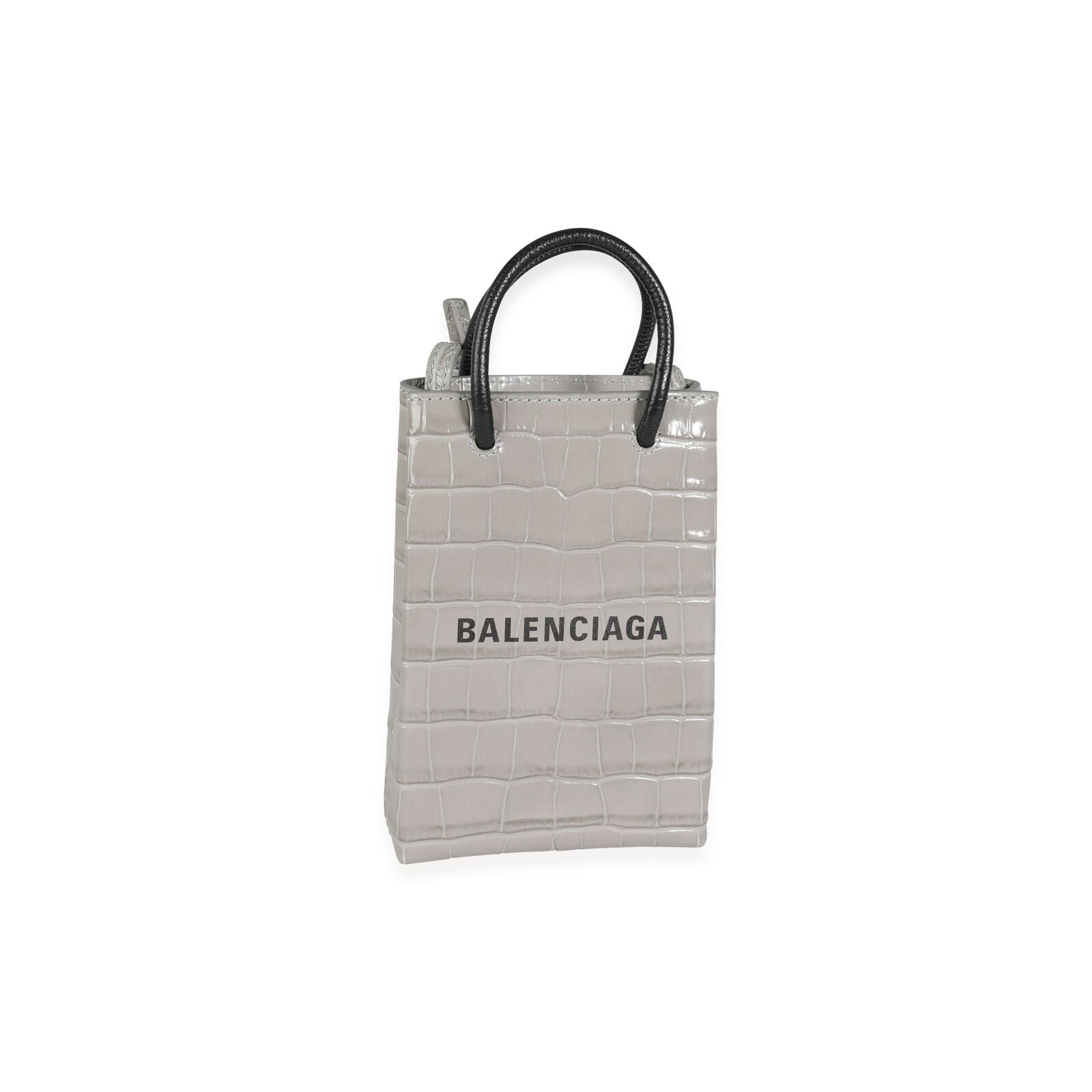 Balenciaga Shopping Phone Holder Bag - Farfetch