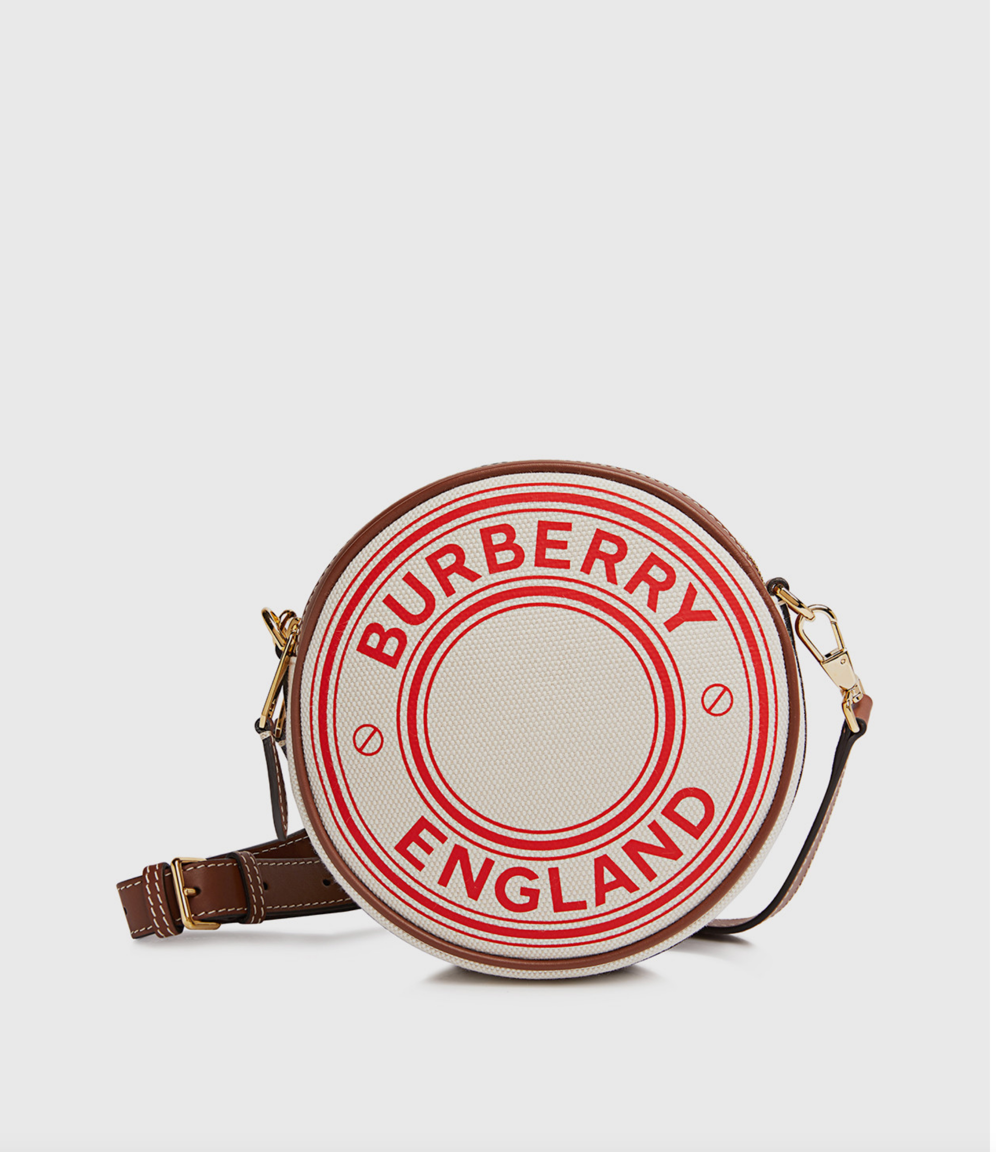 burberry louise logo print mini bag item