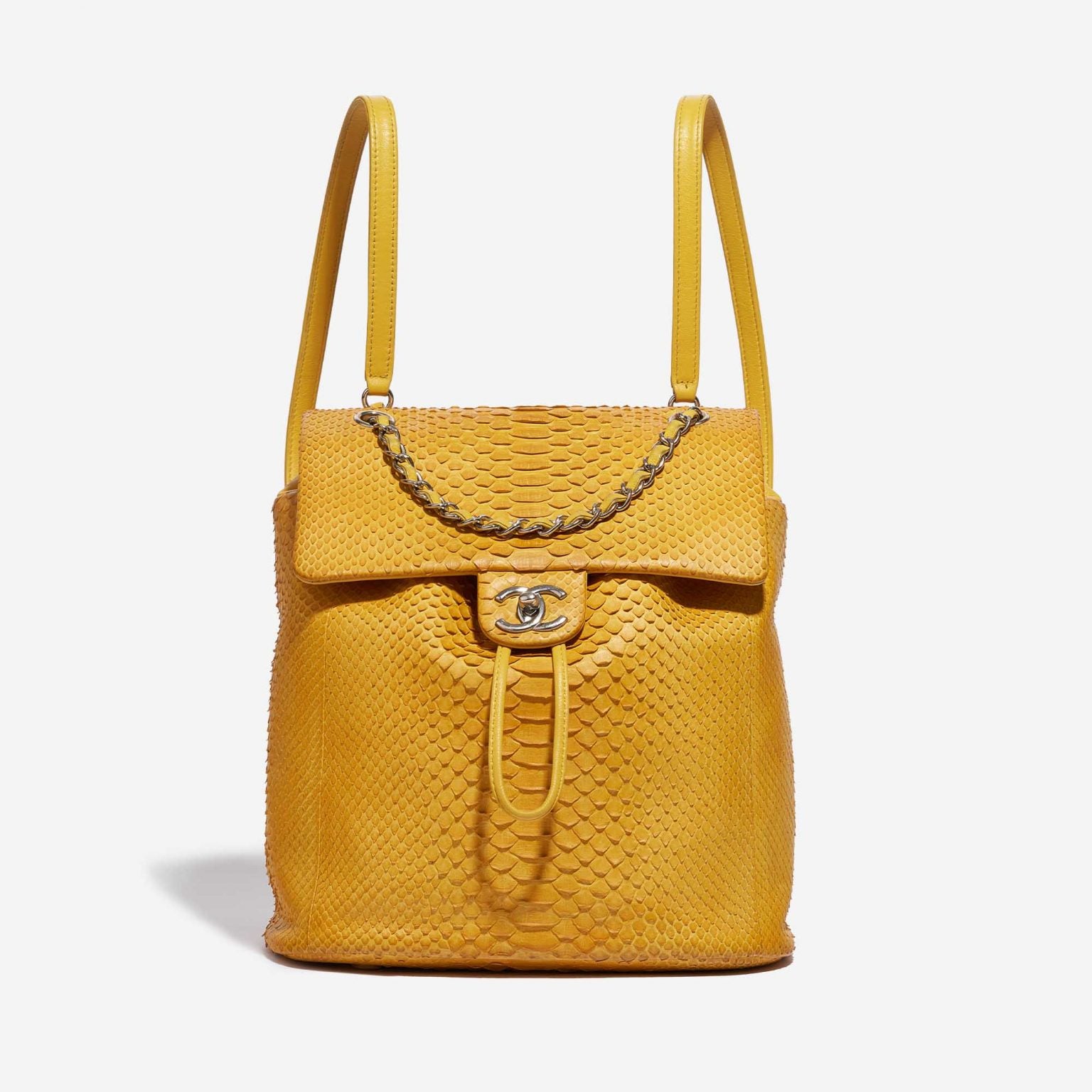 chanel urban spirit backpack mini CHANEL URBAN SPIRIT PYTHON YELLOW BACKPACK – Caroline's Fashion Luxuries
