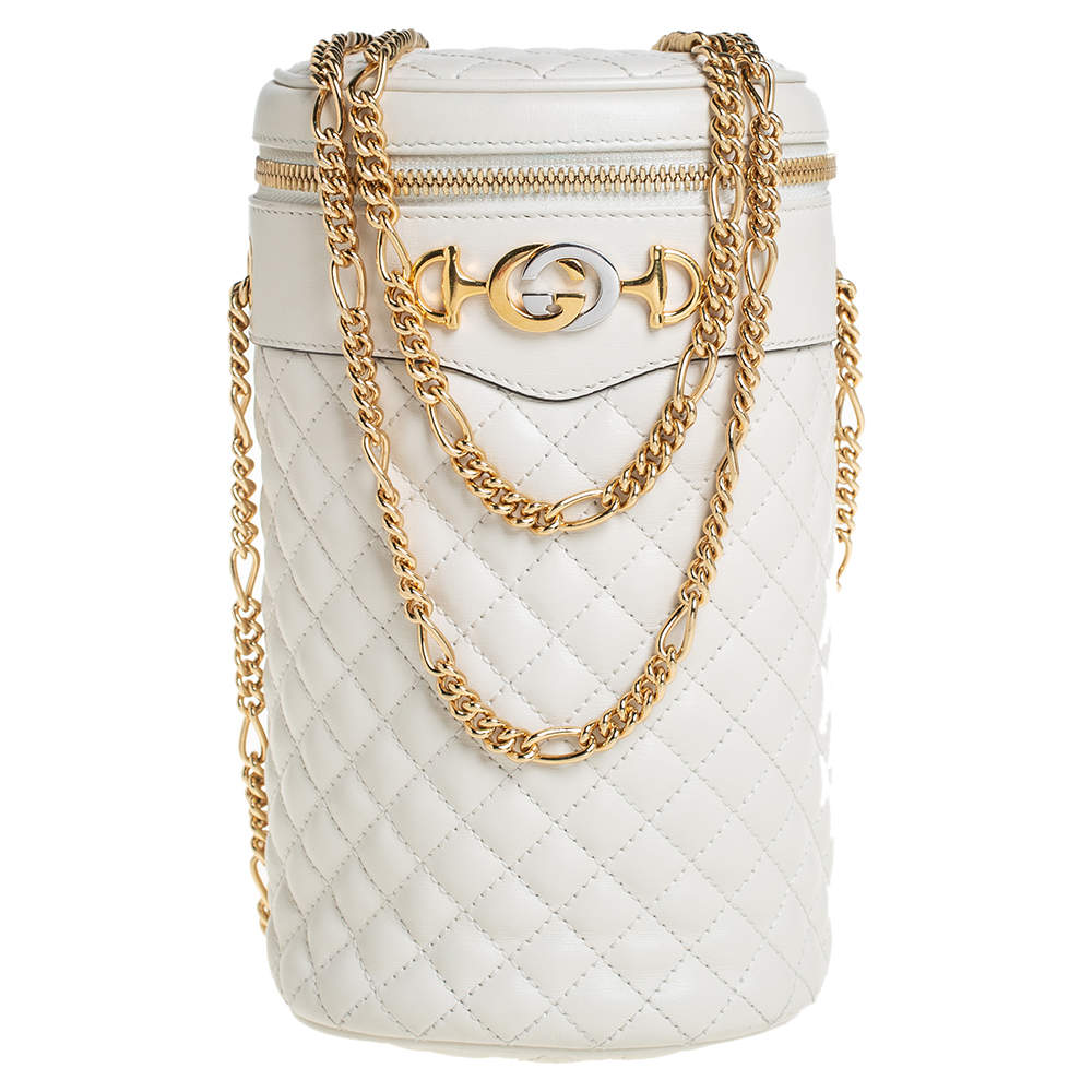 ショルダーバッグ・ポシェット Zumi Cylindrical Shoulder Bag Gucci Zumi Cylindrical Shoulder Bag - Runway Catalog