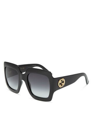 GUCCI 54MM OVERSIZED SQUARE SUNGLASSES Caroline s Fashion Luxuries