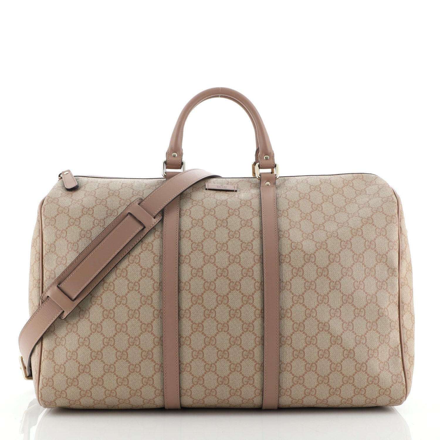 pink gucci duffle bag