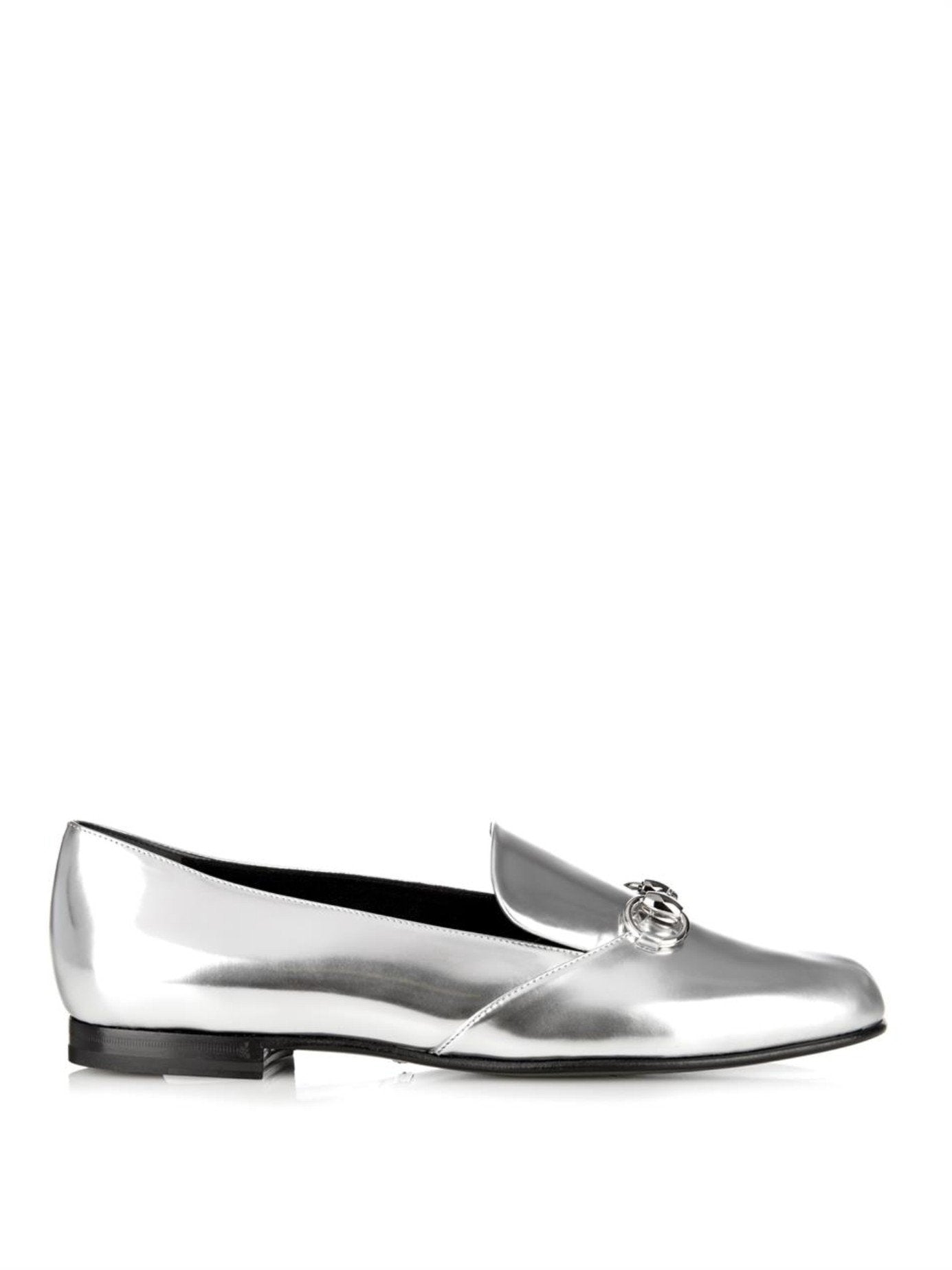 THE METALLIC LOAFERS - SILVER / METALLIC - Shoes - COS
