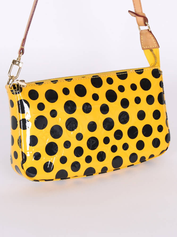 Louis Vuitton - Dots Infinity Yayoi Kusama Monogram Vernis Pochette Yellow