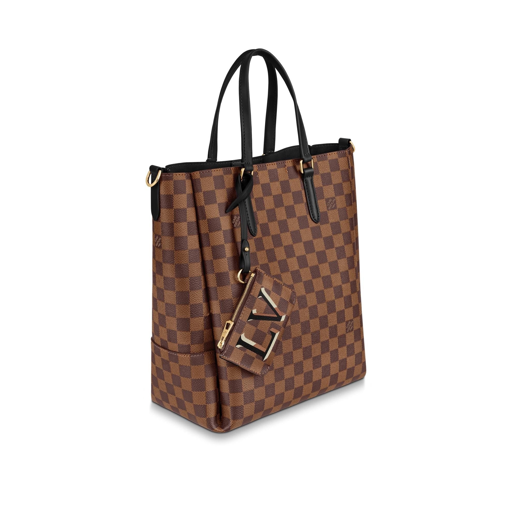 Louis Vuitton Damier Ebene Belmont - Brown Totes, Handbags