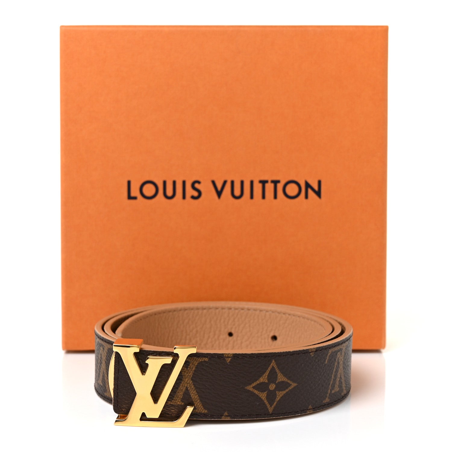 LOUIS VUITTON Monogram Initials Belt – Caroline's Fashion Luxuries