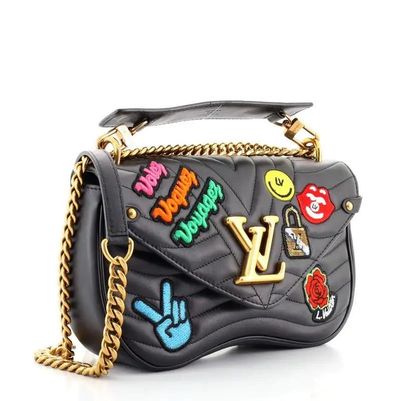 LOUIS VUITTON NEW WAVE QUILTED LEATHER PATCHES LIMITED EDITION MM