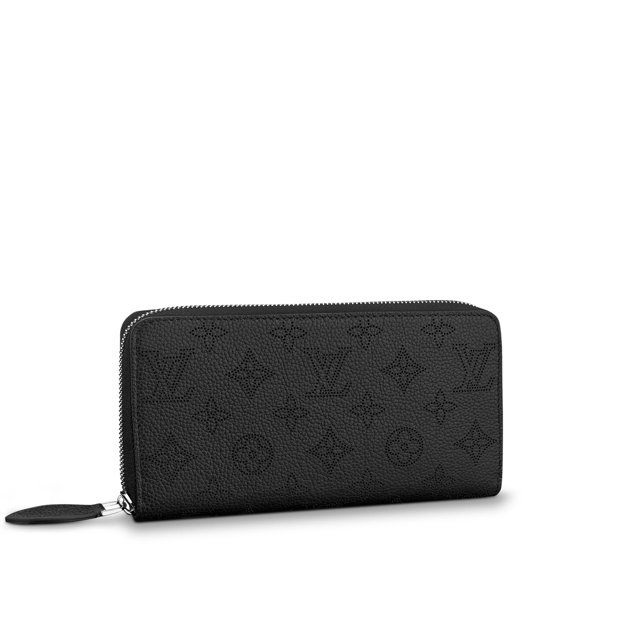 Louis Vuitton Long Wallet Black Mahina Empreinte Leather