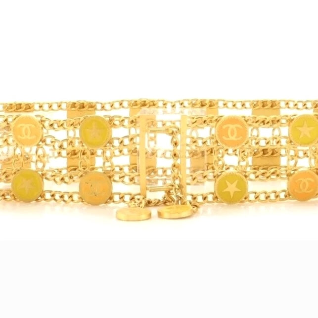 CHANEL CC STAR MULTISTRAND BELT