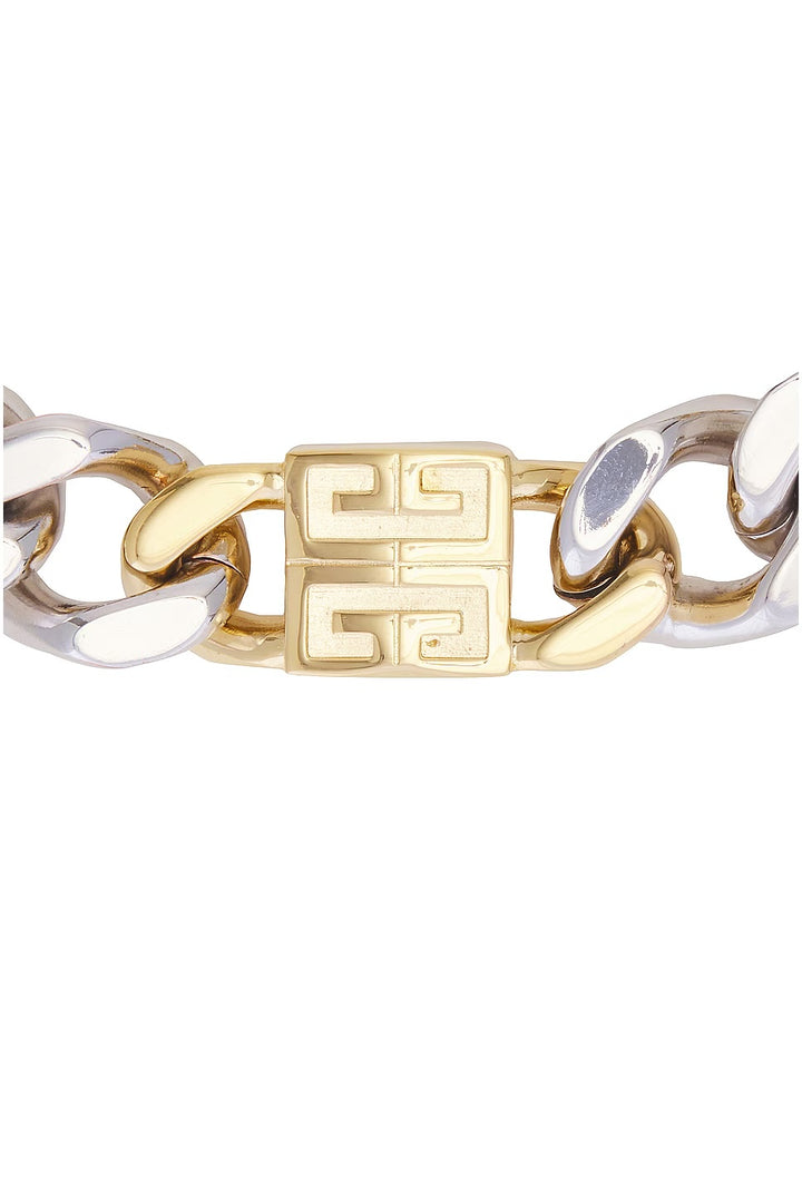 GIVENCHY 4G TWO-TONE LARGE CHAIN NECKLACE