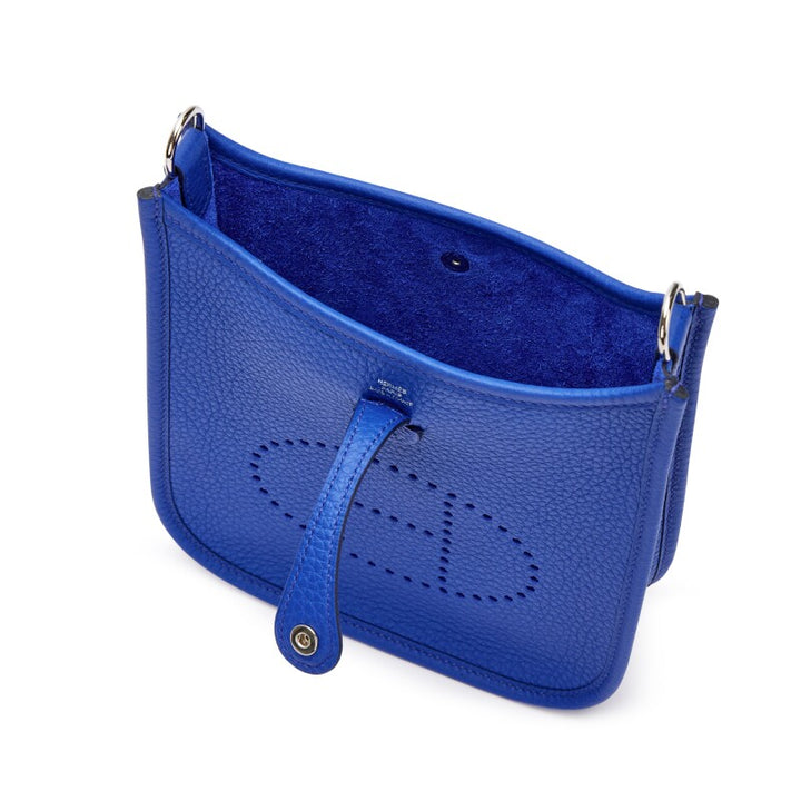 HERMÈS EVELYNE TPM TAURILLON CLEMENCE LEATHER CROSSBODY BAG