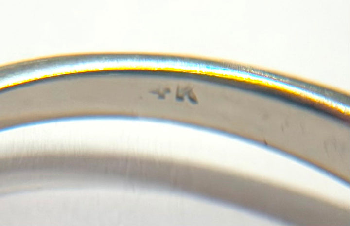 14K WHITE GOLD DIAMOND SOLITAIRE RING