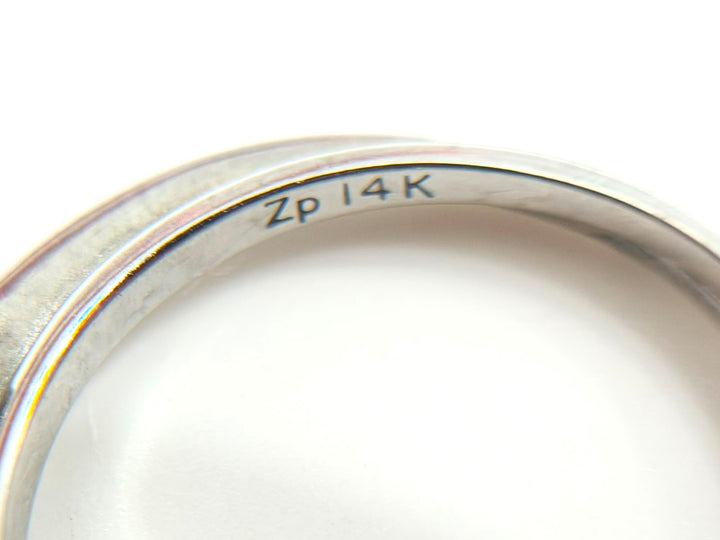 14K WHITE GOLD DIAMOND WEDDING RING SET
