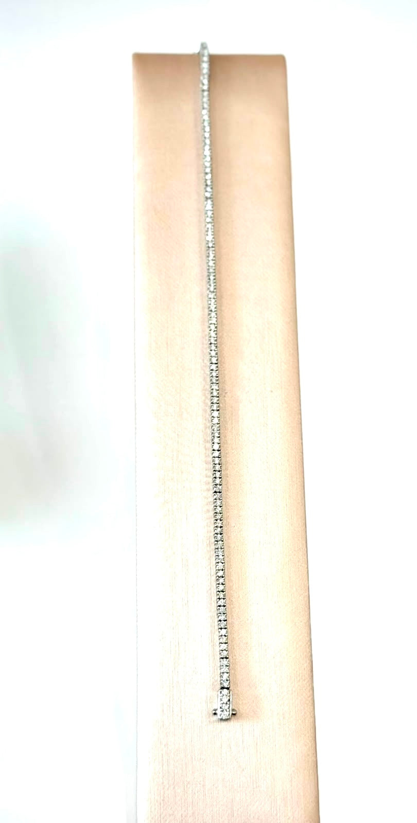 14K WHITE GOLD 1.56CT DIAMOND TENNIS BRACELET