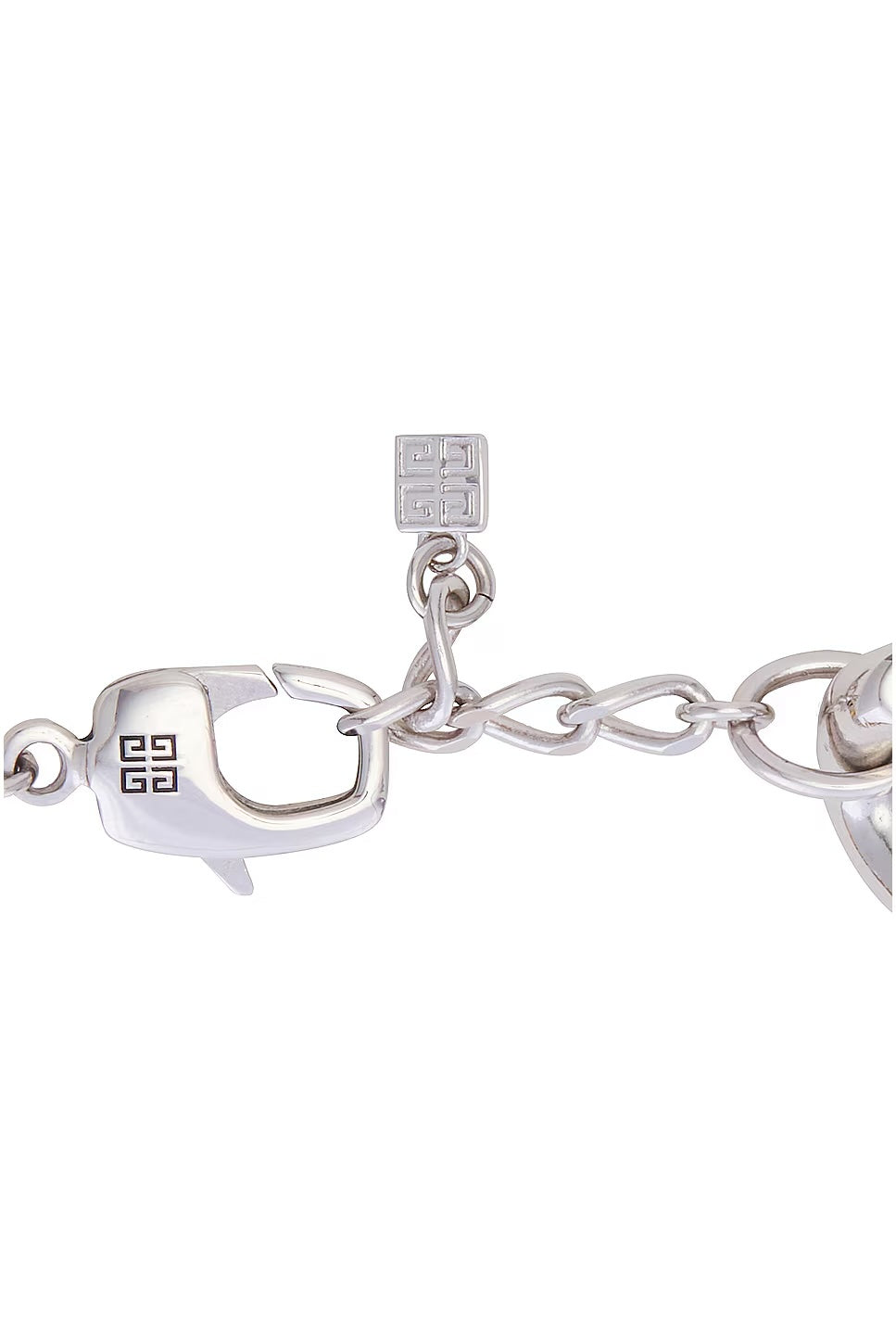 GIVENCHY 4G TWO-TONE LARGE CHAIN NECKLACE