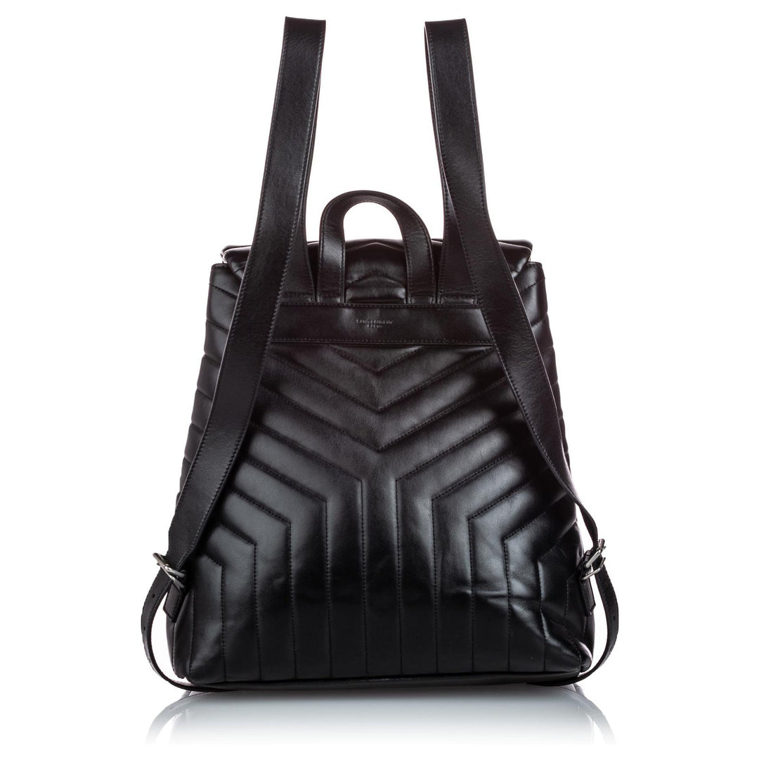 YSL QUILTED CALFSKIN LEATHER MEDIUM LOU LOU BACKPACK