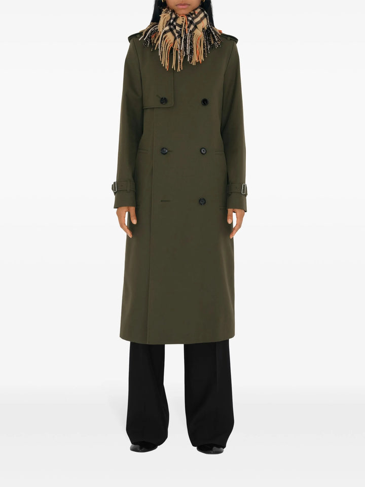 BURBERRY CHECK CASHMERE HAPPY SCARF