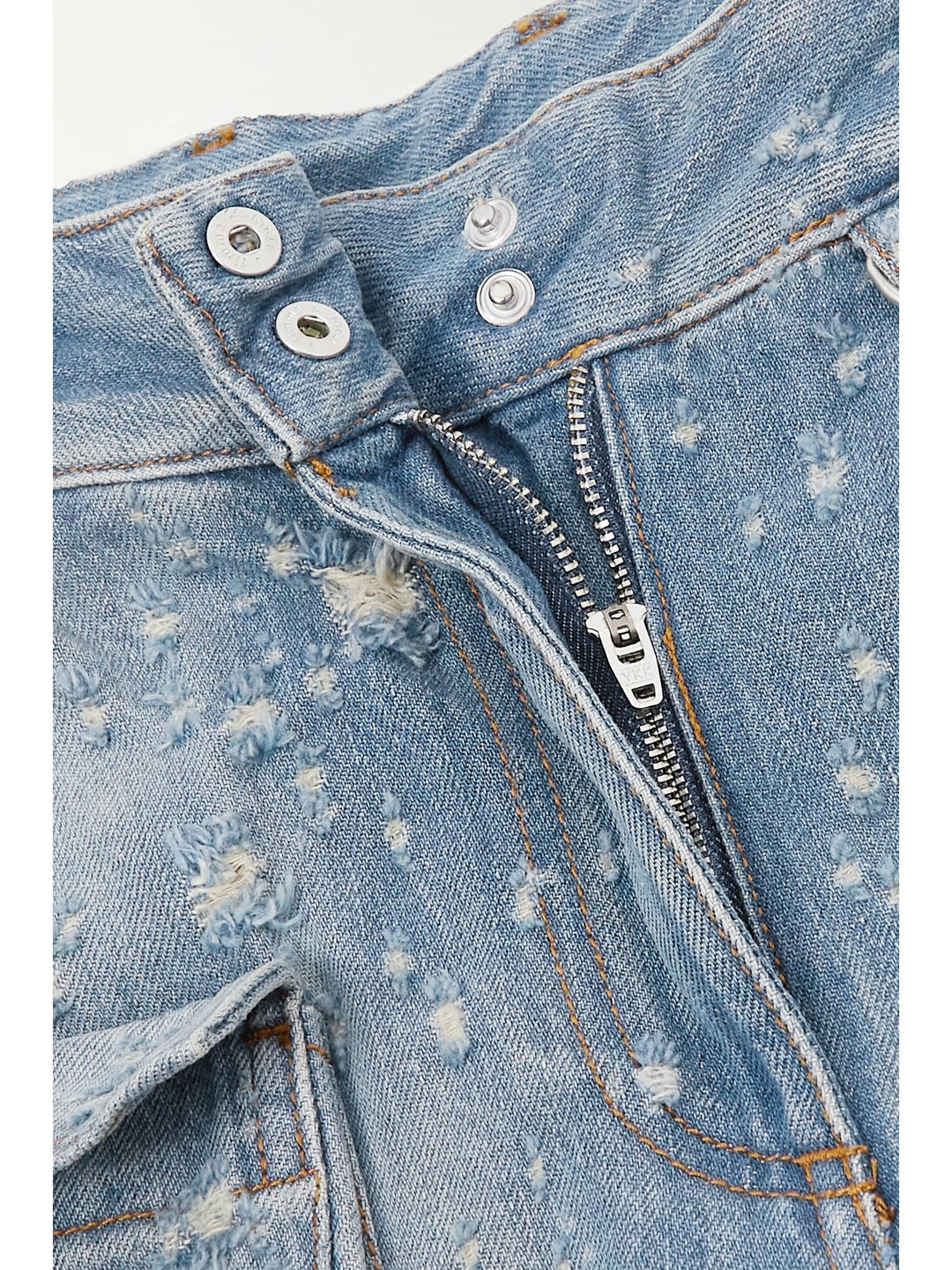 ACNE STUDIOS DISTRESSED BOYFRIEND CARGO JEANS
