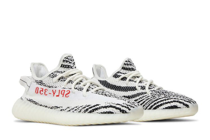 ADIDAS YEEZY BOOST 350 V2 ZEBRA SNEAKERS