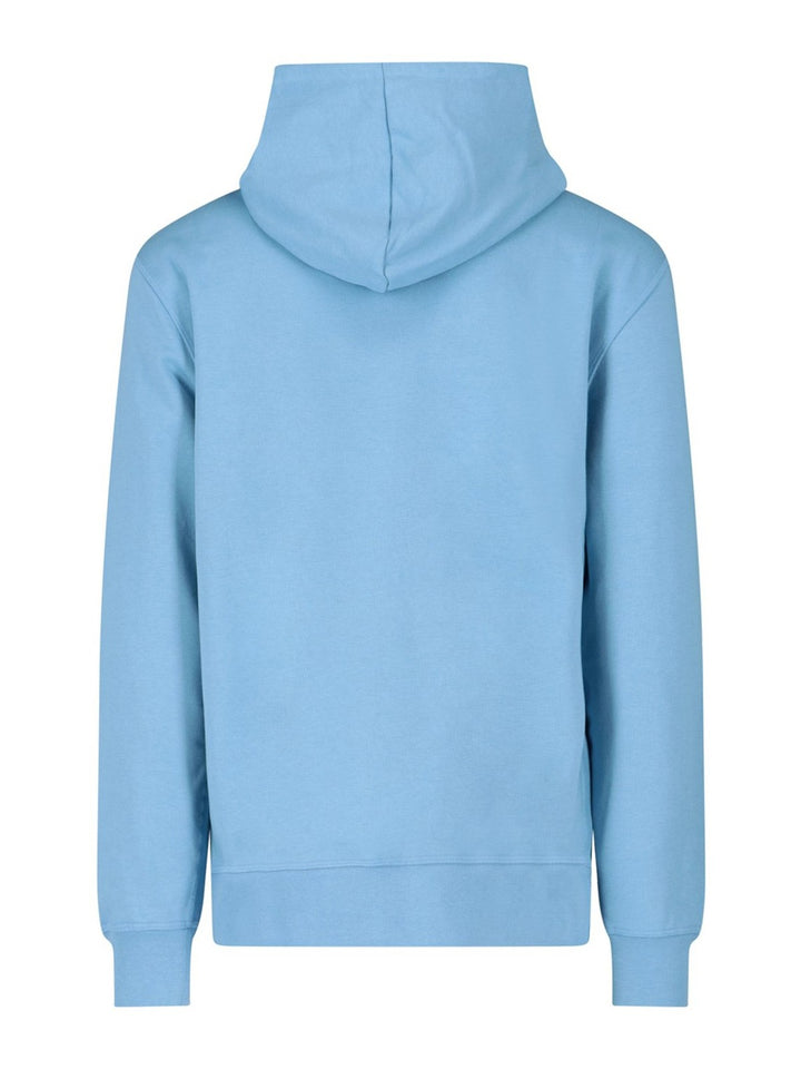 ALEXANDER MCQUEEN LOGO PRINT HOODED SWEATSHIRT
