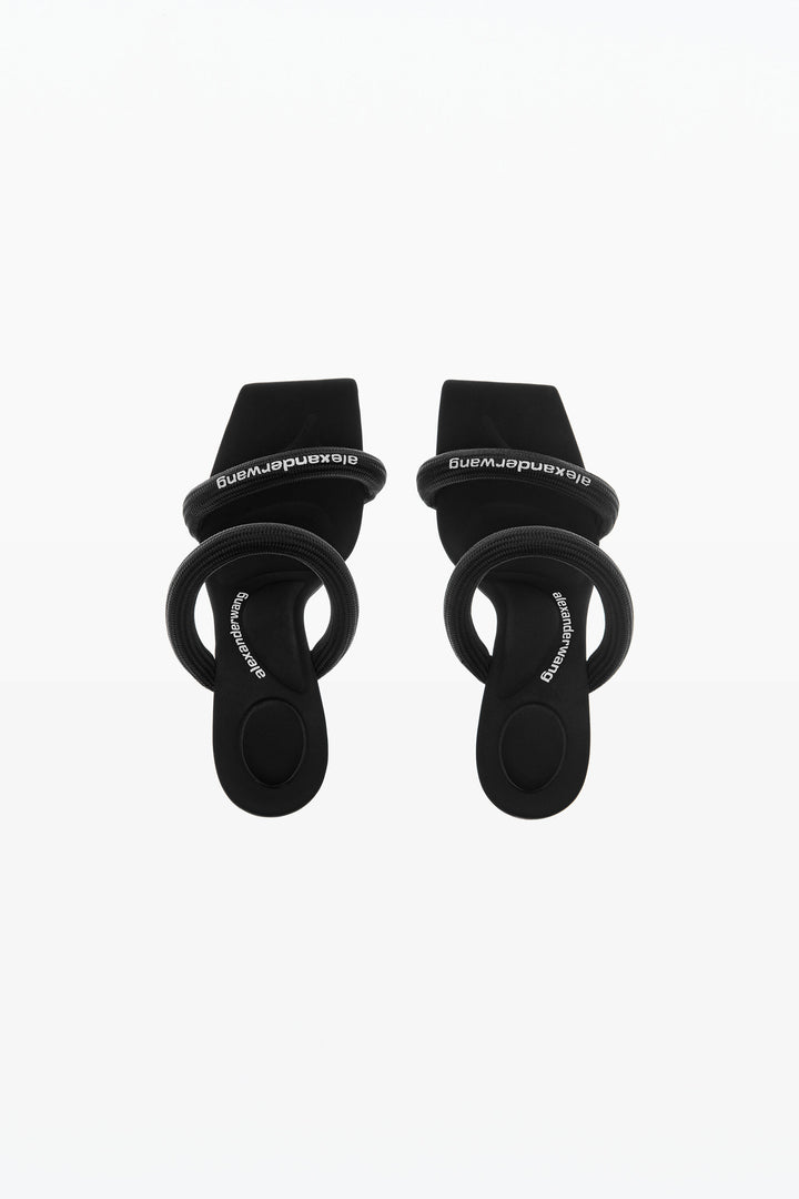 ALEXANDER WANG JULIE LOGO SANDALS