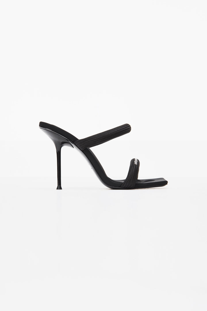 ALEXANDER WANG JULIE LOGO SANDALS