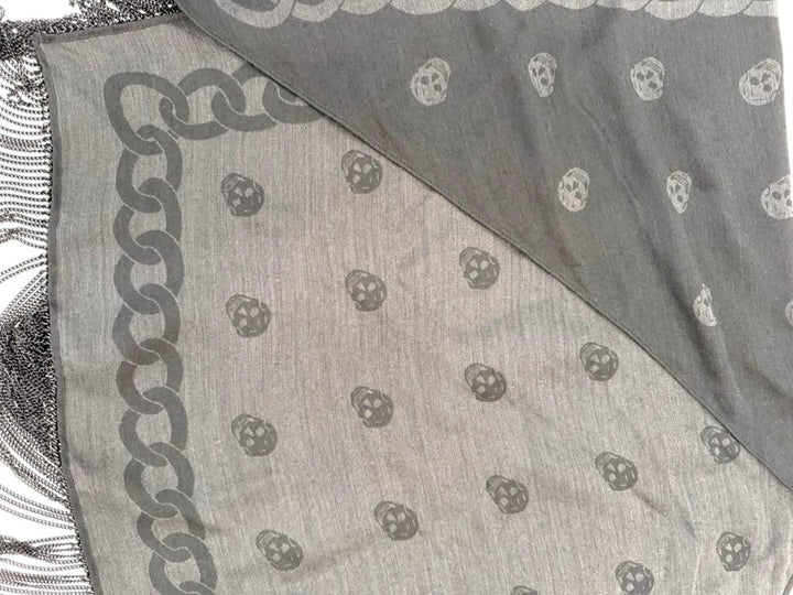 ALEXANDER MCQUEEN FRINGE SCARF