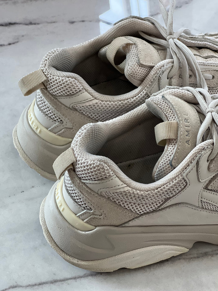 AMIRI BONE RUNNER SNEAKERS IN WARM GREY – Caroline's Fashion Luxuries