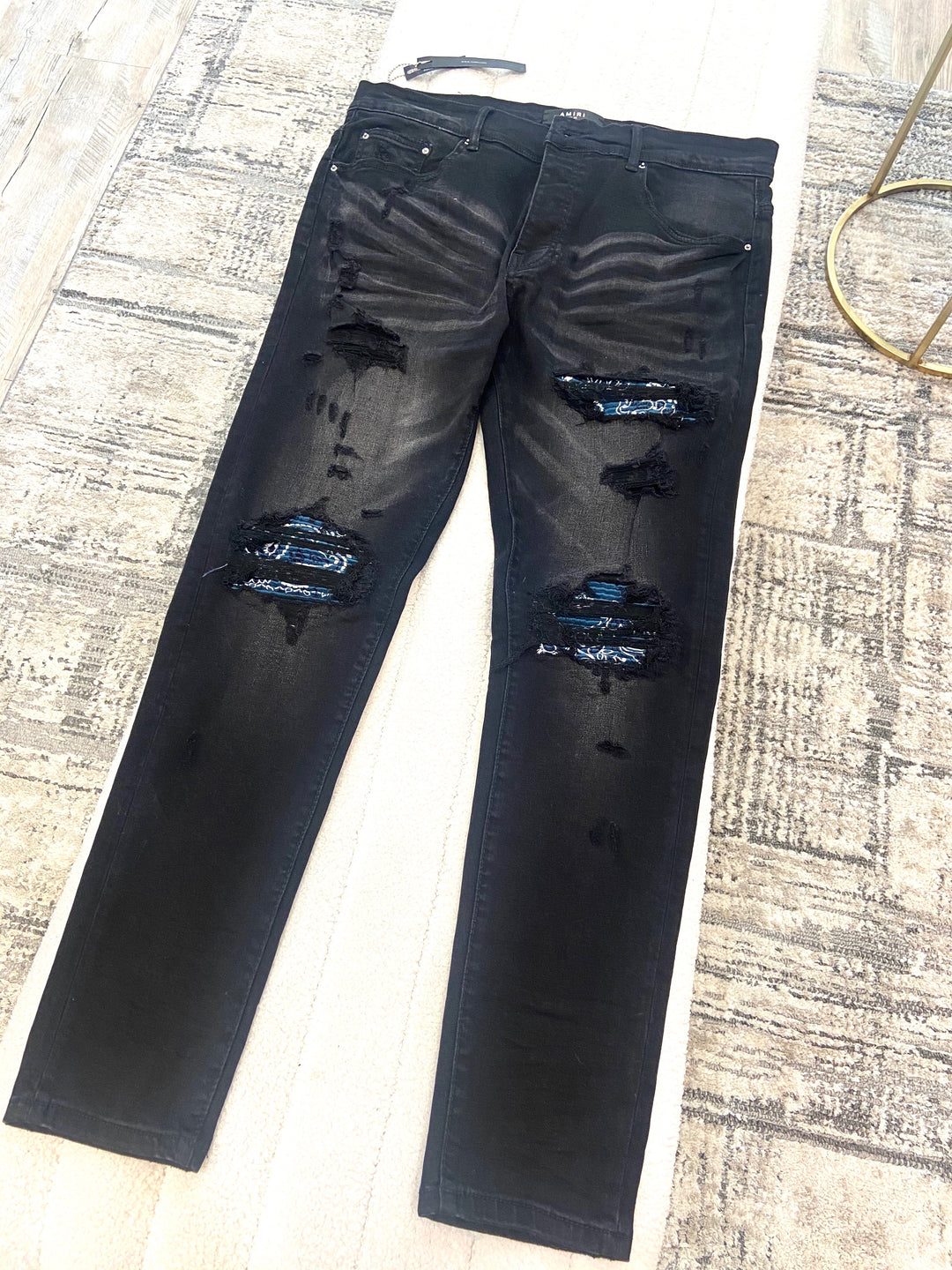 AMIRI DISTRESSED DENIM MEN&