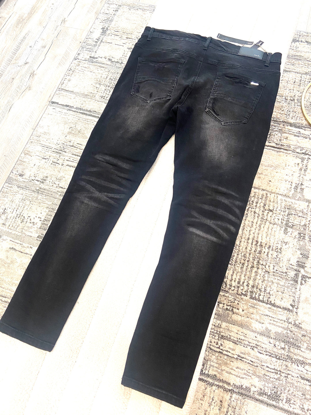 AMIRI DISTRESSED DENIM MEN&