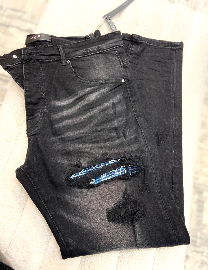 AMIRI DISTRESSED DENIM MEN&