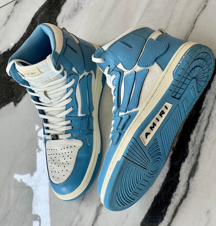AMIRI SKEL LEATHER HIGH-TOP MEN'S SNEAKERS – Caroline's Fashion