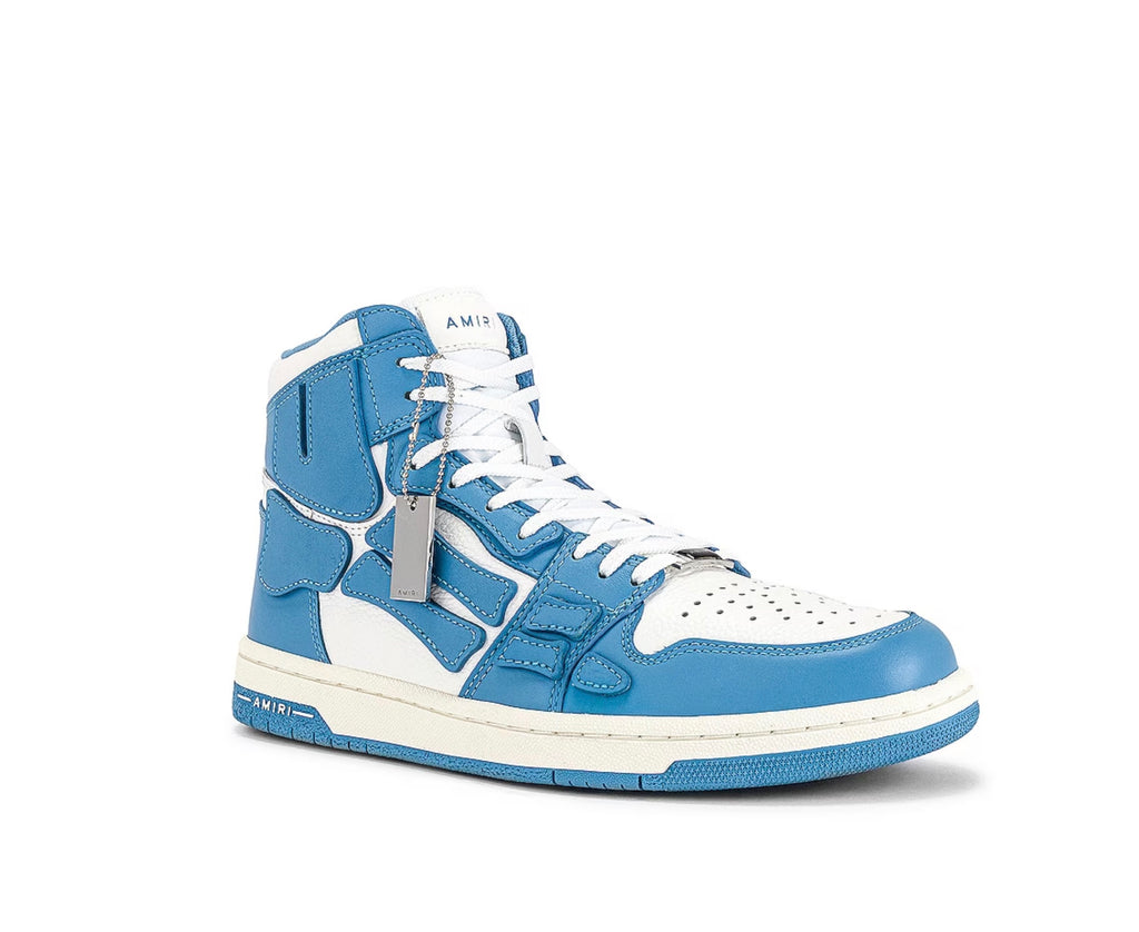 AMIRI SKEL LEATHER HIGH-TOP SNEAKERS – Caroline's Fashion